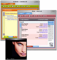 eXpress sticky organizer screenshot